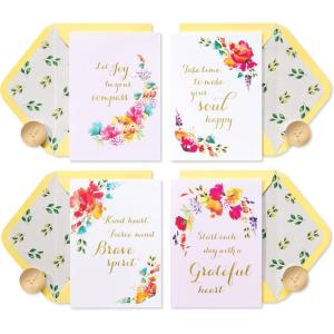 Papyrus Blank Encouragement Cards with Envelopes, Grateful Heart (20-Count)(Grateful Heart)