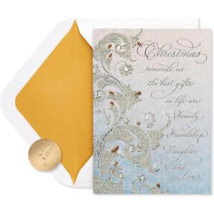 Papyrus Christmas Card (Cherish and Remember)(Cherish and Remember)