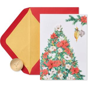 Papyrus Christmas Card (Very Merry Wish)(Wonderful Year to Come)