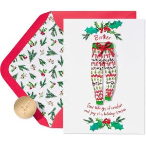 Papyrus Christmas Card for Sister (My Favorite Memories)(From My Couch to Yours)
