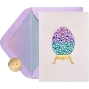 Papyrus Easter Card (Wonders of Easter)(FSC Pastel Gemmed Egg)