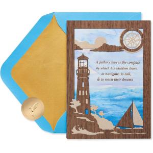Papyrus Fathers Day Card for Dad (Your Love and Guidance)(Extraordinary Man)