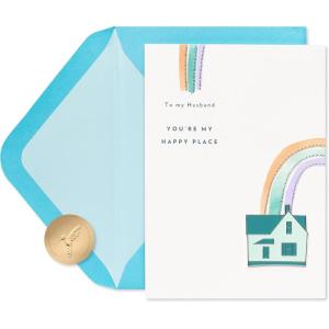 Papyrus Fathers Day Card from Wife (The Love We Share)(Amazing & Wonderful Life)