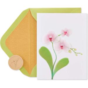 Papyrus Friendship Card (Real Life Sparkle)(Orchid)