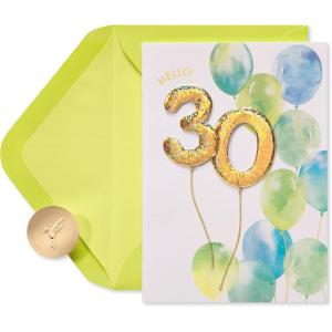 Papyrus Funny 30th Birthday Card (Not Really)(This Next Chapter)