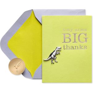 Papyrus Funny Blank Thank You Card (Big Thanks)(Big Thanks)