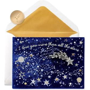 Papyrus Funny Valentines Day Card (Love Your Face)(Stars)