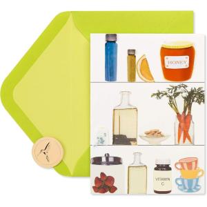 Papyrus Get Well Soon Card (Rejuvenate)(Healthy Remedies)