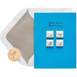 Papyrus Get Well Soon Card (Rejuvenate)(The Key to Recovery)