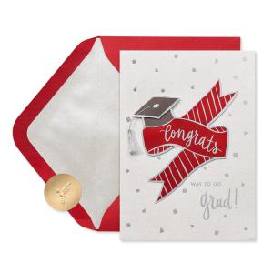 Papyrus Graduation Card for Her (See You Shine)(Awesome Achievement)