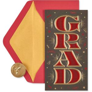 Papyrus Graduation Card with Money Holder (You Earned It)(Grad Celebration)