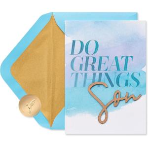 Papyrus Graduation Card with Quote (Here’s To You)(Where Life Takes You)