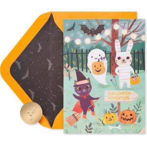 Papyrus Halloween Card (Halloween Fun)(Trick-or-Treating Fun)