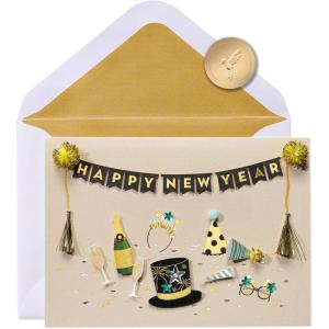 Papyrus Happy New Year Card (Fantastic Year to Come)(FSC New Years Banner)