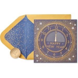 Papyrus Happy New Year Card (Fantastic Year to Come)(Ring in the New)