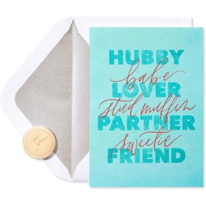 Papyrus LGBTQ Anniversary Card for Him from Him (Here’s To Us)(So Lucky)