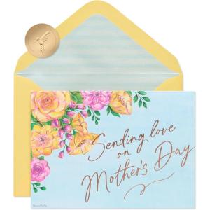 Papyrus Mother’s Day Card- Designed by Bella Pilar (Beginning to End)(FSC Floral Cluster Text)