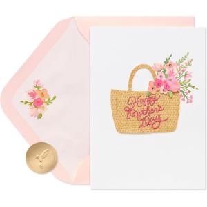 Papyrus Mother’s Day Card (Sunshine and Love)(FSC Tote Bag with Flowers)