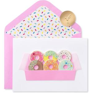 Papyrus Mothers Day Card (Sweet Wishes)(Box of Donuts)