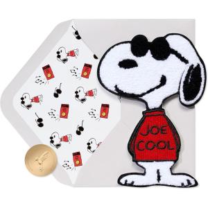 Papyrus Peanuts Blank Card (Snoopy)(FSC Diecut Snoopy)