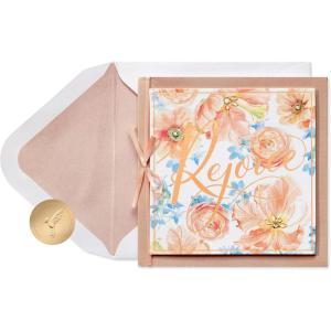 Papyrus Religious Easter Card (The Lord Has Risen)(FSC Floral Easter Blessings)