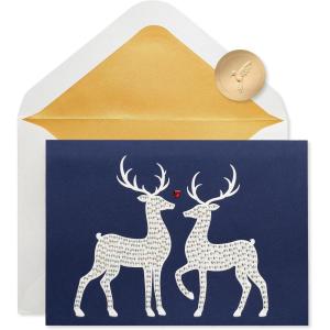 Papyrus Romantic Holiday Card (Magic of the Season)(Magic of the Season)