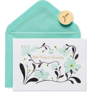 Papyrus Sympathy Card (Wishing You Comfort and Peace)(Wishing You Comfort and Peace)