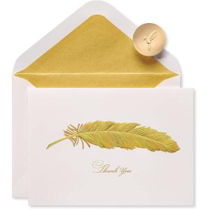 Papyrus Thank You Card (So Much)(Feather)