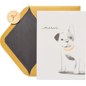 Papyrus Thank You Card (So, So Much)(Merci)