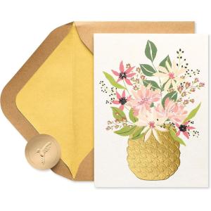 Papyrus Thank You Card (Thank You Orchid)(A World of Gratitude)