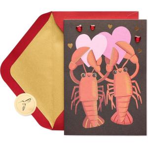 Papyrus Valentines Day Card (Happy Chocolate Day)(Lobsters)