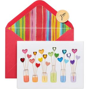 Papyrus Valentines Day Card (You Complete Me)(Rainbow Hearts)