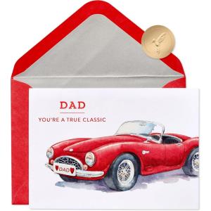Papyrus Valentine’s Day Card for Dad (An Amazing Father)(FSC Love You Mom Text)