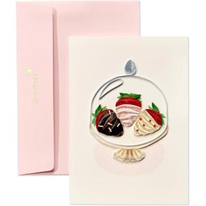 Papyrus Valentine’s Day Card for Wife (Forever Valentine)(Chocolate Strawberries)