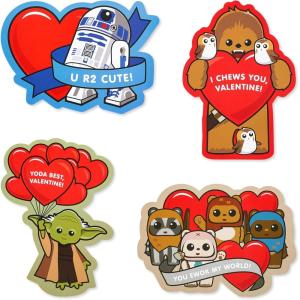 Papyrus Valentine’s Day Cards for Kids, Monster Hearts (20-Count, 1 Sticker Sheet)(FSC JUVIE PACK BABY YODA VAL)
