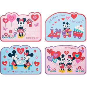 Papyrus Valentine’s Day Cards for Kids, Monster Hearts (20-Count, 1 Sticker Sheet)(FSC JUVIE PACK MICKEY MINNIE)