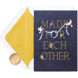 Papyrus Wedding Card for Couple (The New Mr. and Mrs.)(FSC Made for Each Other)