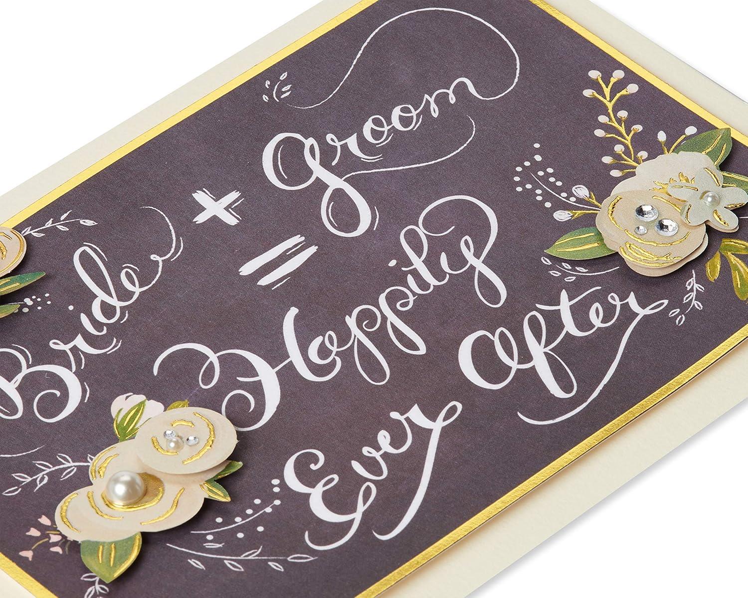 imagePapyrus Funny Wedding Card True LloveChalkboard