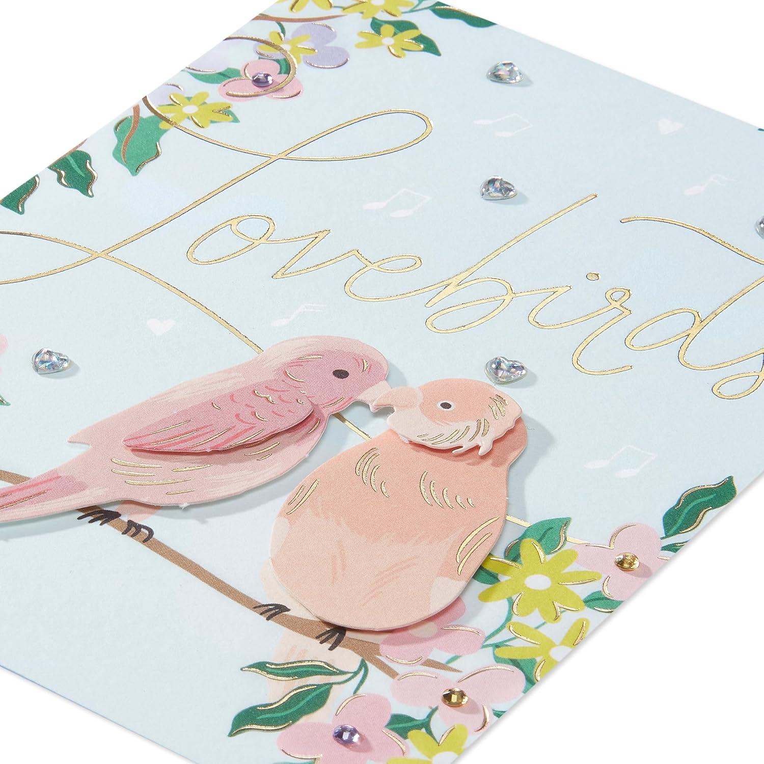 imagePapyrus Funny Wedding Card True LloveFSC Lovebirds