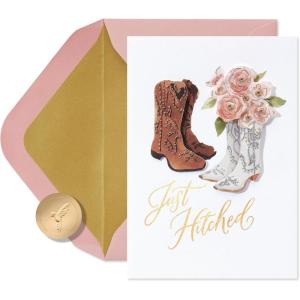 Papyrus Wedding Card (Love and Happiness)(FSC Wedding Boots)