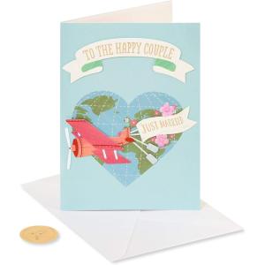 Papyrus Wedding Card (Tandem Bike)(Wonderful Adventures)