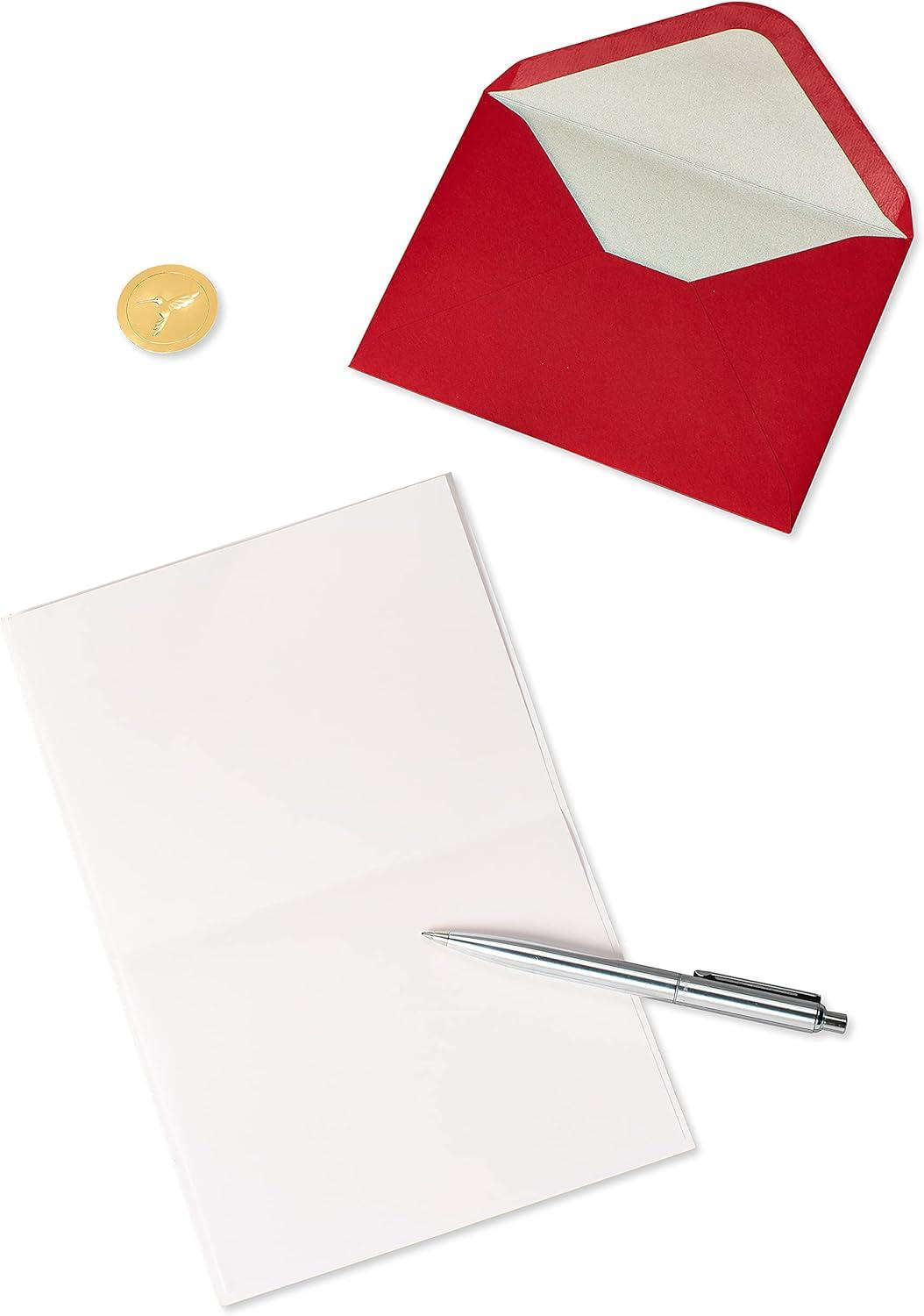 imagePapyrus Blank Christmas Card Happy Merry FunSnowman and Christmas Tree