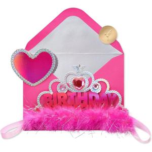 Papyrus Birthday Card for Girl (Wonderful and Magical)(FSC BIRTHDAY GIRL CROWN)