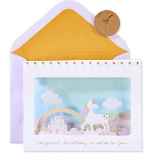 Papyrus Birthday Card for Girl (Wonderful and Magical)(Magical Birthday)