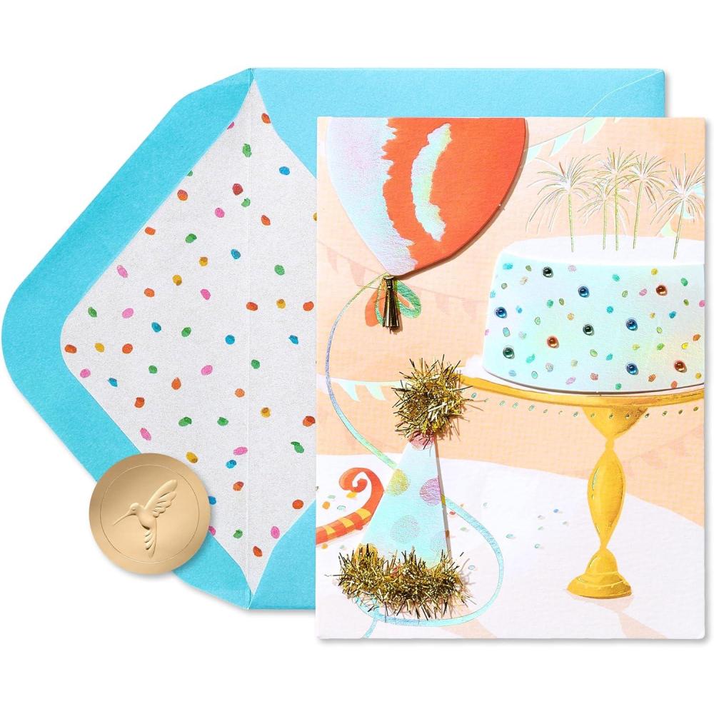 imagePapyrus Birthday Card Happiness in Unexpected Ways