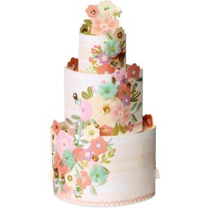 Papyrus Pop-Up Card for Wedding (Overflow with Love)(FSC Wedding Cake Displayable)