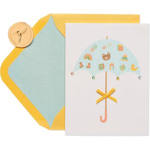 Papyrus Baby Shower Card (Love and Happiness)(Umbrella)