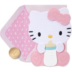 Papyrus Hello Kitty Baby Shower Card (Sweet Moments To Come)(FSC Baby Hello Kitty)