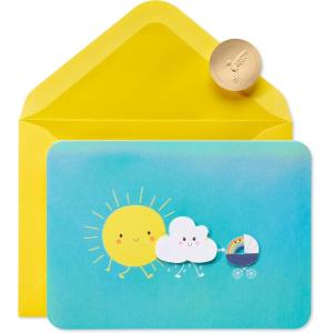 Papyrus New Baby Card (New Little One)(Little Rainbow)
