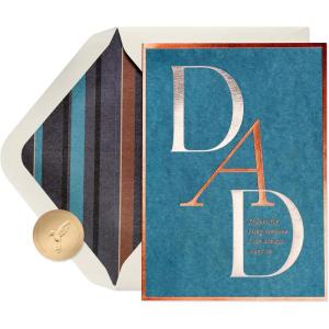 Papyrus Father’s Day Card (So Grateful For You)(FSC Someone I Can Count On)